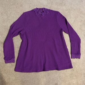 ⭐️ LOGO by Lori Goldstein Women's Top Size Medium